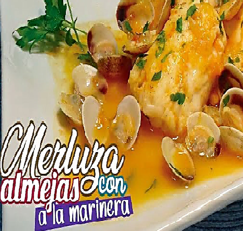 Merluza Marinera con Langostinos y Almejas - O'Rincón de Galicia  