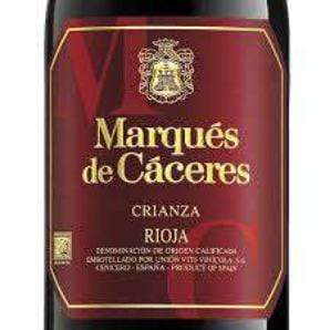 Rioja de 1/2 Crianza Marques de Cáceres.