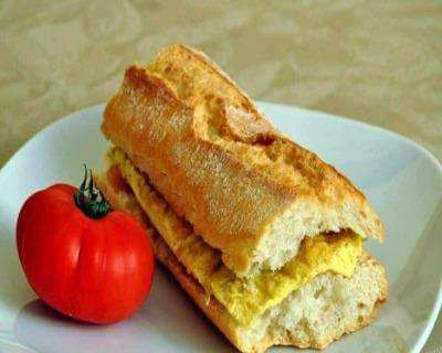 French Omelette Sandwich.