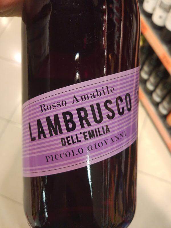 Lambrusco.